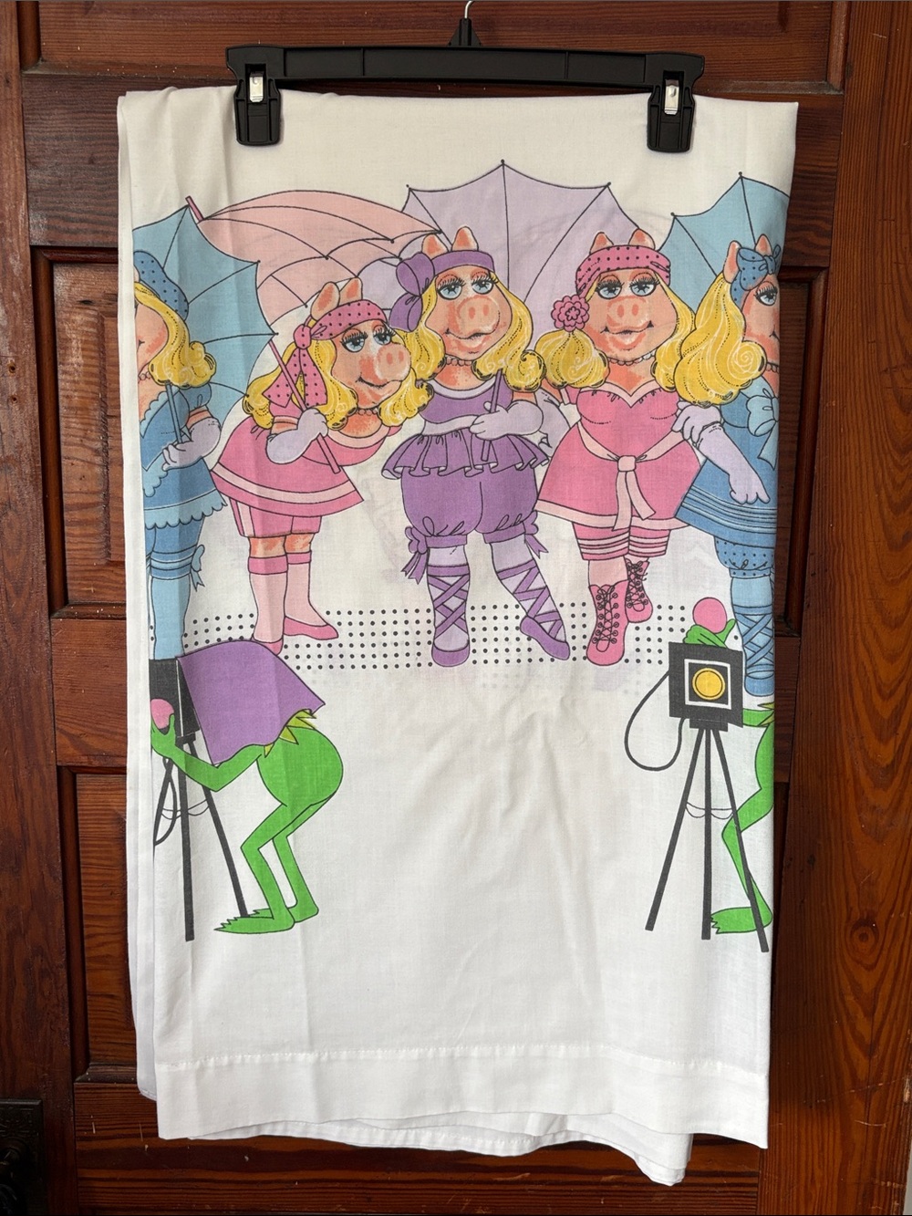 The Muppets Miss Piggy Kermit Vintage Twin Sheet Set